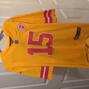 Patrick Mahomes Cheifs Yellow Jersey